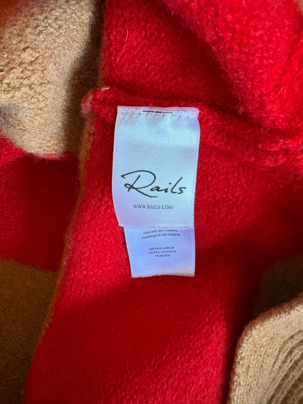 Rails Cashmere Blend Striped Rugby Sweater - Picture 7 of 8